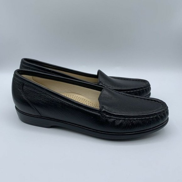 SAS San Antonio Shoes Simplify Black Loafer Flats Womens US 6.5 - Picture 4 of 9
